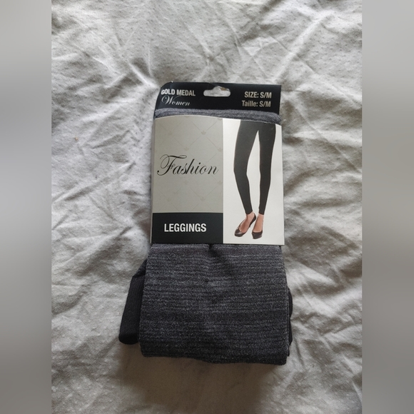 Gold Metal Women Leggings Size Small/Medium Fashion Leggings NEW - Picture 1 of 6